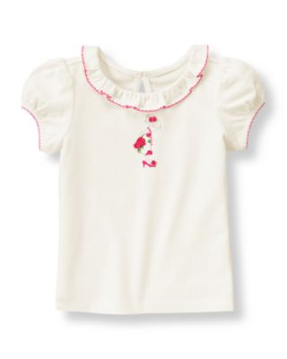 Girl Rosette Top