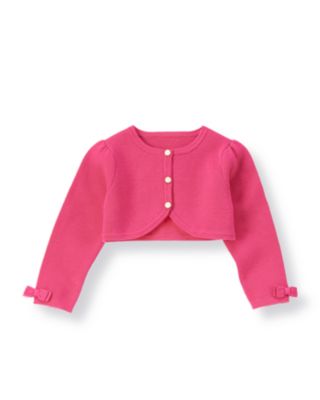 Button Crop Cardigan