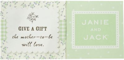 Complimentary Baby Shower Enclosure Cards