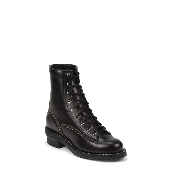 Image for MEN'S 1935 8" ORIGINAL BLACK MOUNTAINEER LOGGER RUGGED OUTDOOR BOOTS ; Style# 1042BLK