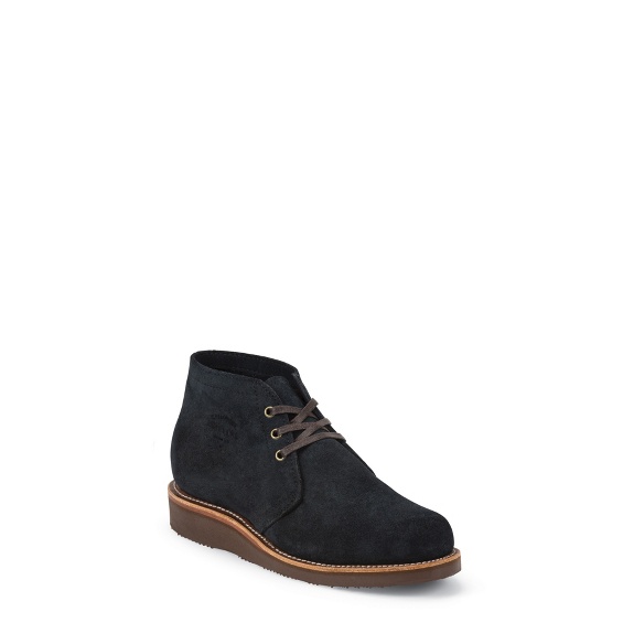 Image for MEN'S 5" MODERN SUBURBAN NAVY SUEDE SHOE ; Style# 1901G07