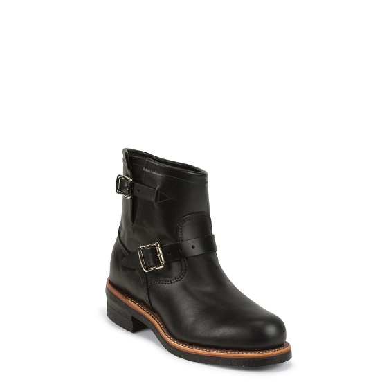 Image for MEN'S 7" BLACK WHIRLWIND ENGINEER STEEL TOE BOOTS ; Style# 1901M10
