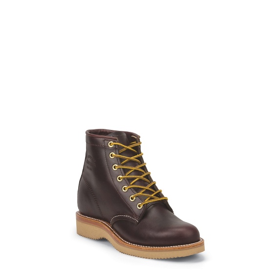 Image for WOMEN'S 6" WINE LACE UP BOOTS ; Style# 1901W23