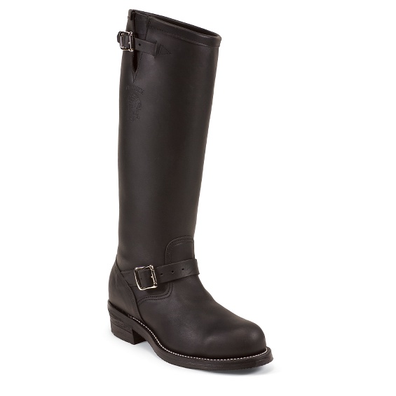 Image for MEN'S 17" BLACK ODESSA ENGINEER RUGGED TROOPER BOOTS ; Style# 27908