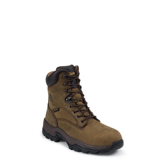 Image for MEN'S 8" BAY APACHE UTILITY COMPOSTION TOE LACE UP RUGGED OUTDOOR BOOTS ; Style# 55166