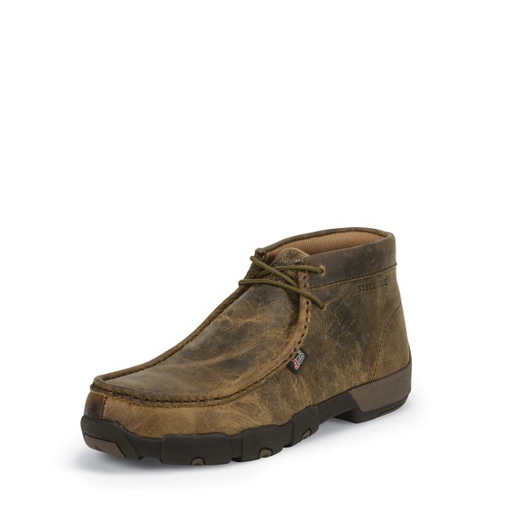 Image for CAPPIE DARK BROWN STEEL TOE shoe; Style# 235