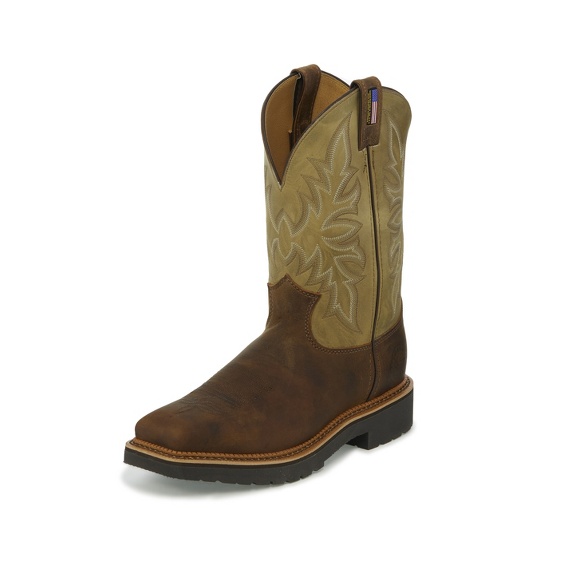 Image for SCOTTSBLUFF TAN STEEL TOE boot; Style# 4531