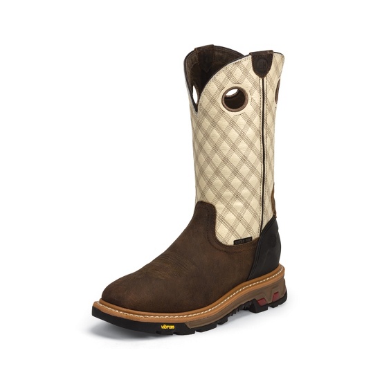 Image for ROUGHNECK TAN STEEL TOE boot; Style# WK2117