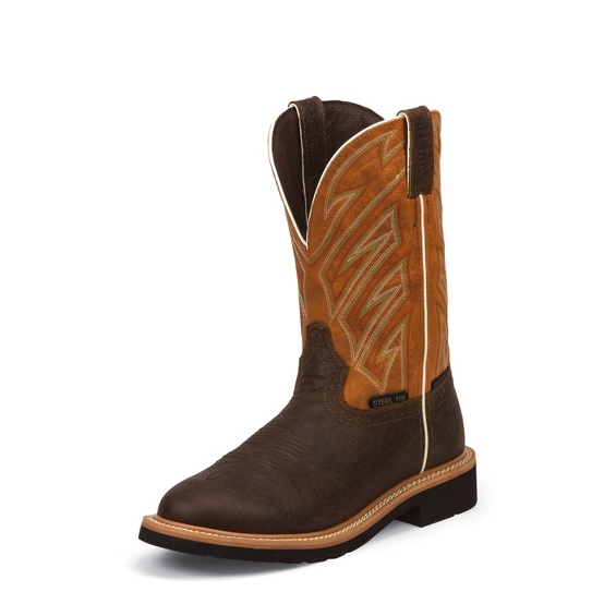 Image for ELECTRICIAN ROUND STEEL TOE boot; Style# WK4563