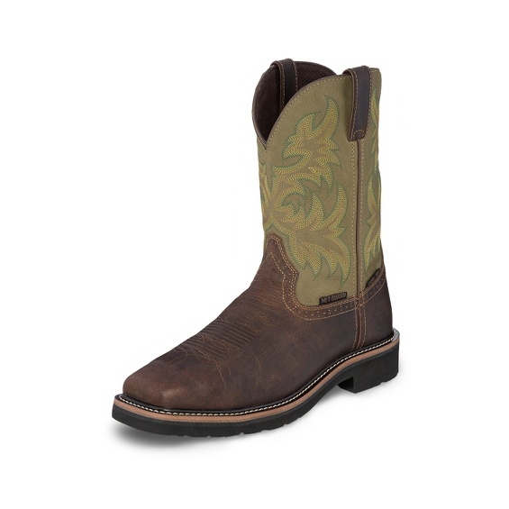 Image for KEAVAN DARK BROWN WATERPROOF STEEL TOE boot; Style# WK4570