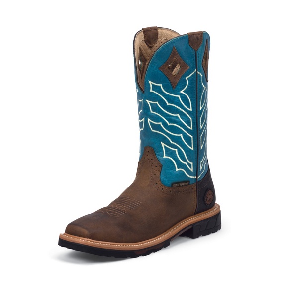 Image for DERRICKMAN BROWN WATERPROOF boot; Style# WK4973
