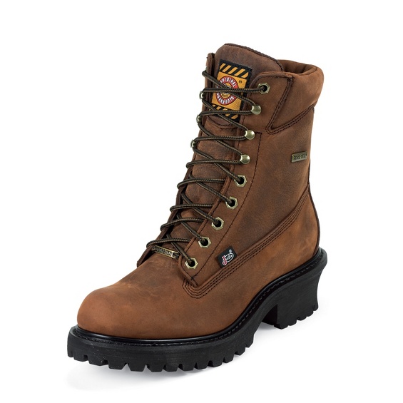 Image for MAHOGANY HARNESS GORE-TEX ST/ TOE LOGGER boot; Style# WK614
