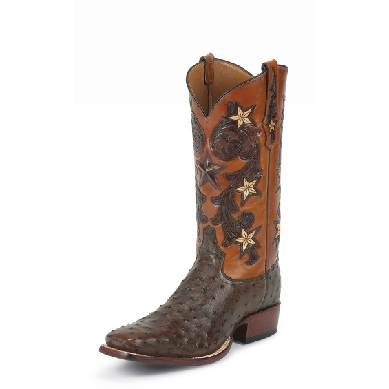 Image for TOBACCO COWBOY CLASSIC OSTRICH boot; Style# 1005