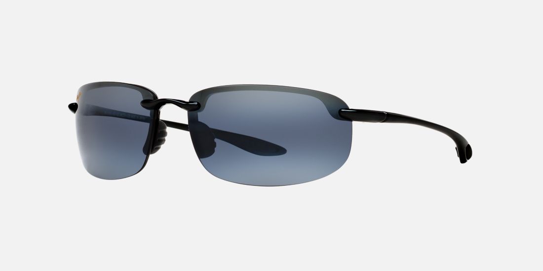 Maui Jim 407 HOOKIPA 63 Grey & Black Polarized Sunglasses ...