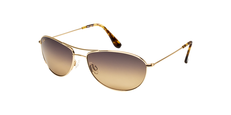 Maui Jim Baby Beach Sunglasses - Polarized Gold/HCL Bronze, One Size