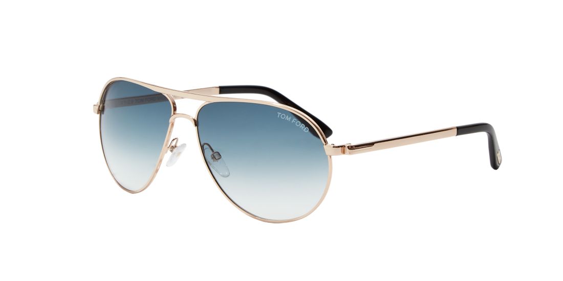 Tom Ford FT0144 Blue & Gold Sunglasses Sunglass Hut United Kingdom