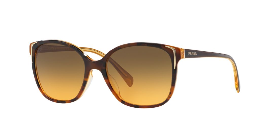 Prada PR 01OSA 55 Brown & Yellow Sunglasses Sunglass Hut USA