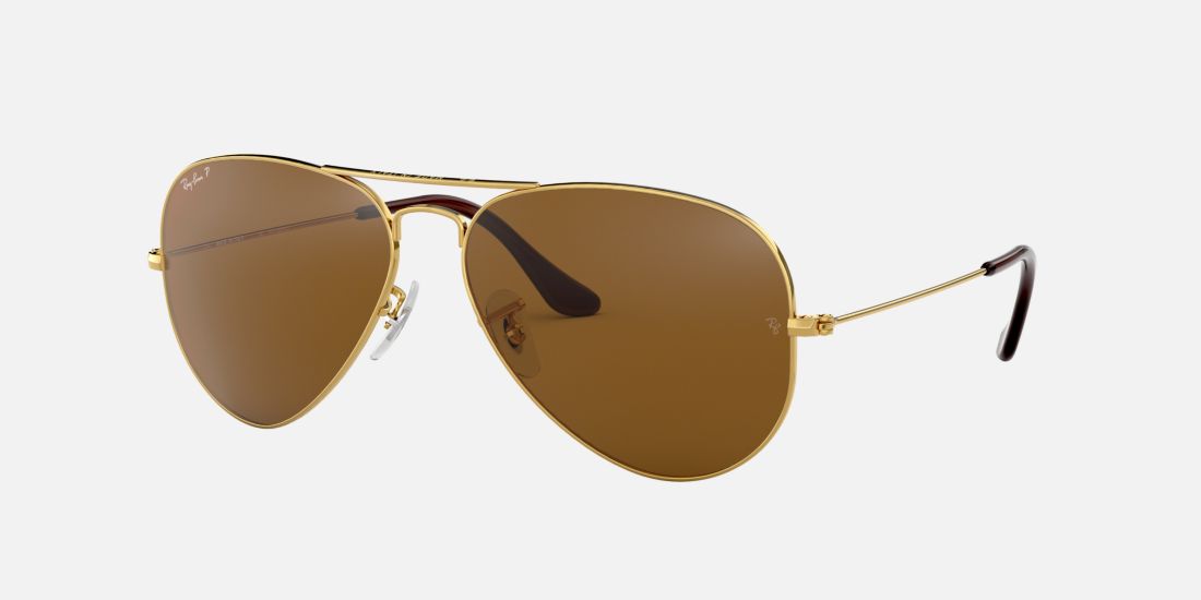 rb3025 58 aviator gold brown polarized rb3025 58 aviator gold brown polarized