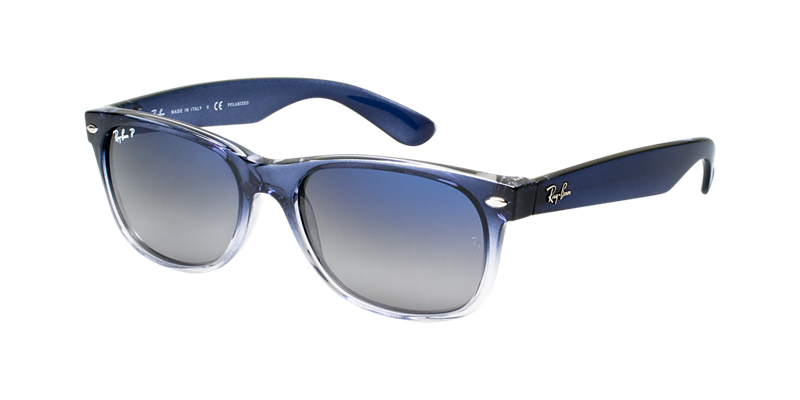 Ray Ban New Wayfarers Polarized Sunglasses RB 2132 822/78 55mm