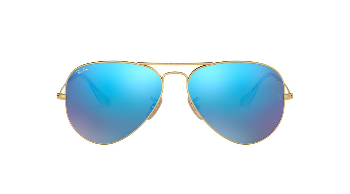 ray ban aviator 55 gold blau ray ban aviator 55 gold blau