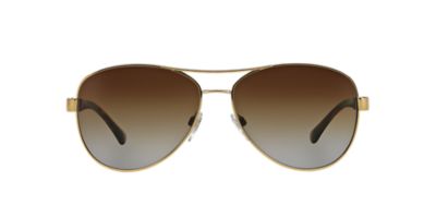 Burberry BE3080 59 Brown & Gold Polarized Sunglasses Sunglass Hut USA