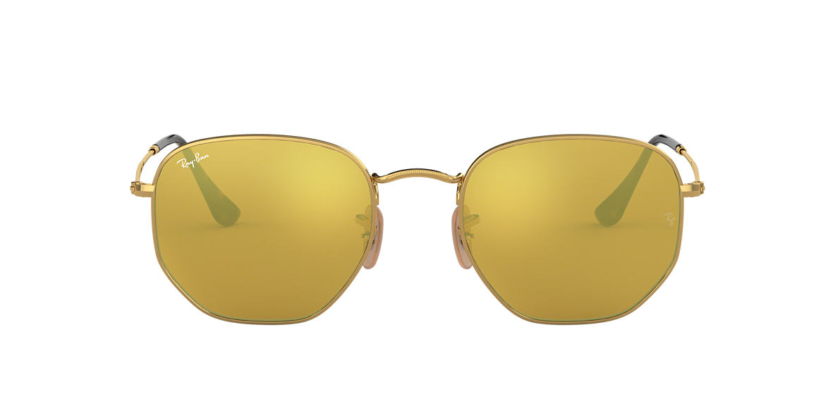 ray ban hexagonal gold ray ban hexagonal gold