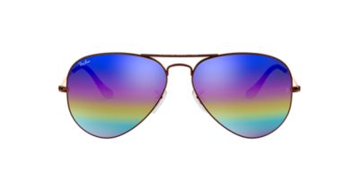 RB3025 58 ORIGINAL AVIATOR RAINBOW                                                                                              