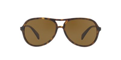 Sunglass Hut Collection HU2005 57 57 Brown & Tortoise Sunglasses