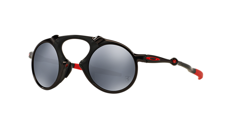 Oakley Oo6019 41 Madman Black Round Sunglasses