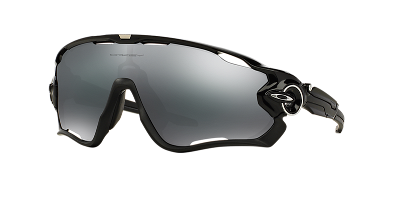Oakley Oo9290 31 Jawbreaker Black Shiny Rectangle Sunglasses