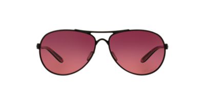 Oakley Women's OO4079 FEEDBACK 59 Pink & Black Polarized Sunglasses