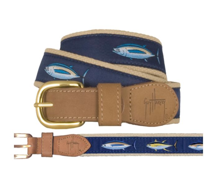 Tuna Trio Leather Belt
