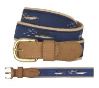 Tuna Trio Leather Belt