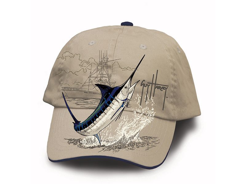 Guy Harvey Marlin Boat Hat Melton International Tackle
