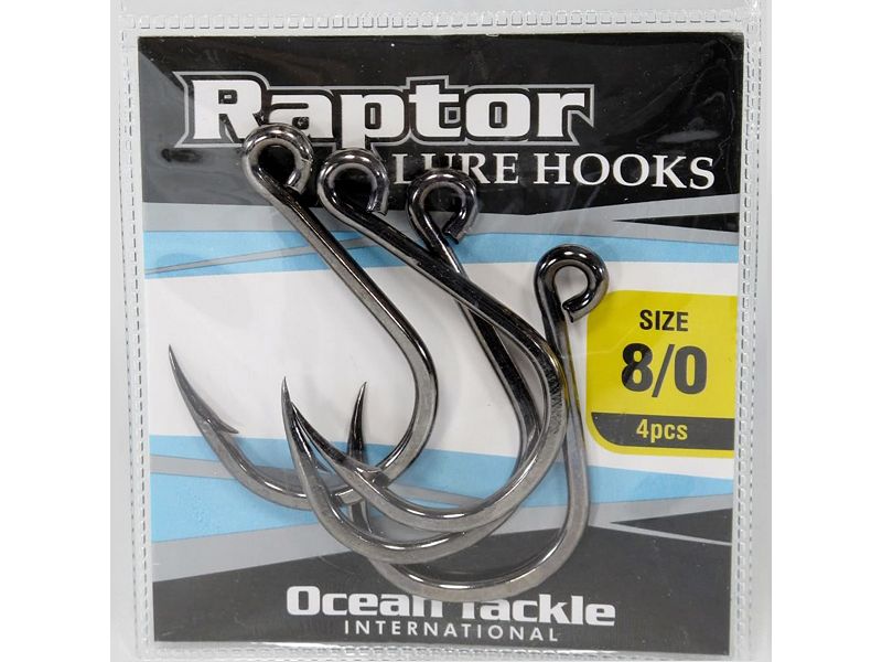 Ocean Tackle International Raptor Lure Hooks - Melton International Tackle