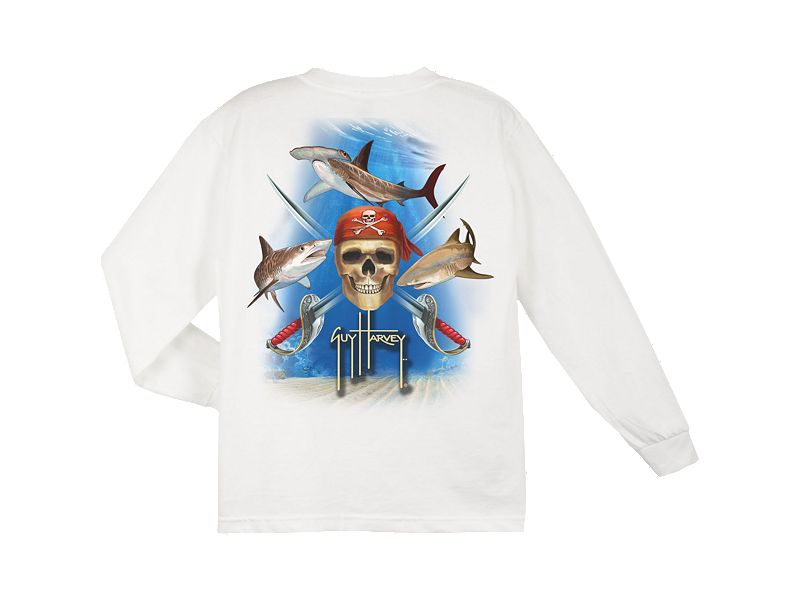 guy harvey shark shirts