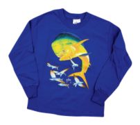 Bull Dolphin Youth's Long Sleeve Shirt