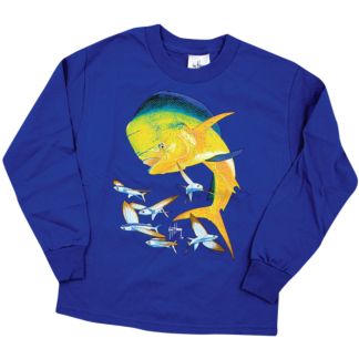 Bull Dolphin Youth's Long Sleeve Shirt