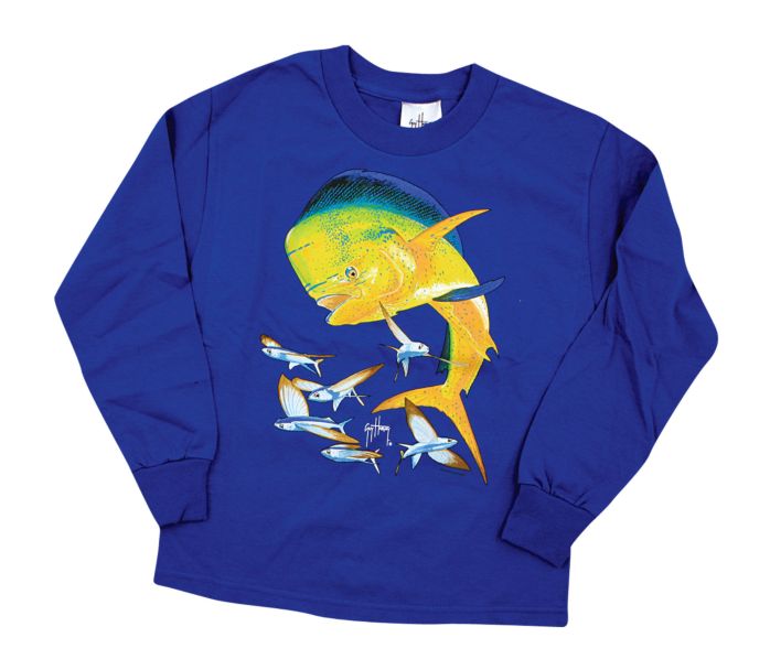 Bull Dolphin Youth's Long Sleeve Shirt