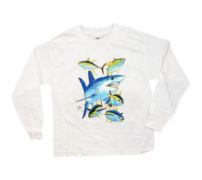 Mako Shark Youth's Long Sleeve Shirt