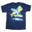 Bull Dolphin, Wahoo, Kingfish Youth T-Shirt - Navy Blue