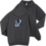 Sailfish Boat Zip Hoody - Charcoal