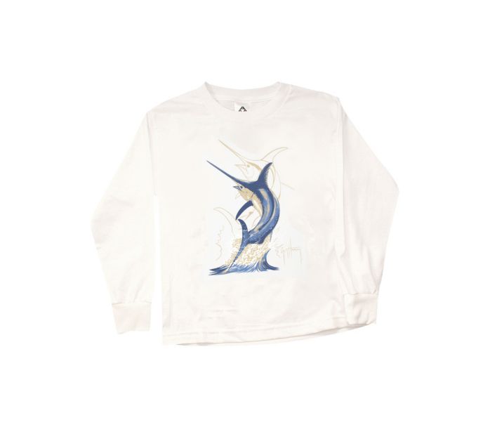 Swordfish Strike Youth Long Sleeve Shirt