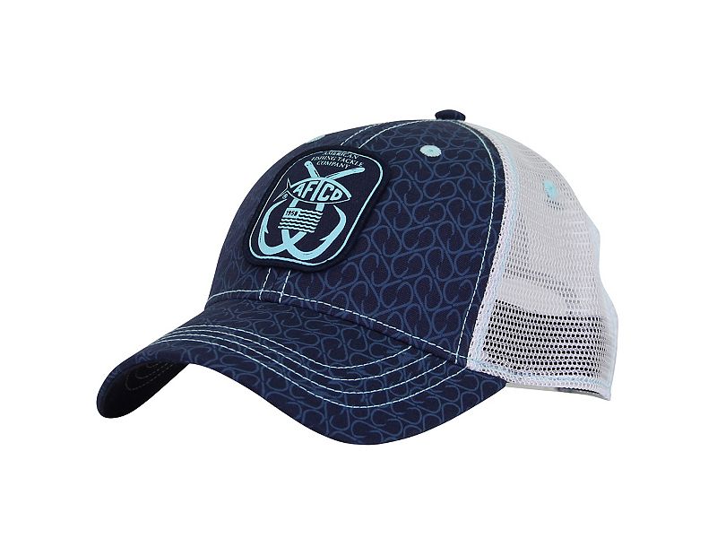 AFTCO Captain Hook Trucker Hat Melton International Tackle