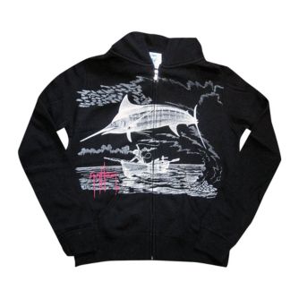 Marlin Go Over Zip Hoody