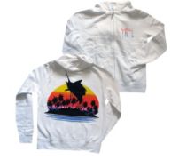 Sunset Sailfish Zip Hoody