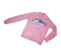 White Fire Zip Hoody