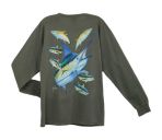 Marlin Yellowfin Vintage Long Sleeve Shirt
