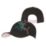 Jeweled Sailfish Ladies Hat - Black