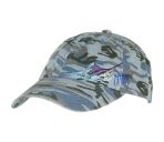 Marlin Head Camo Ladies Hat